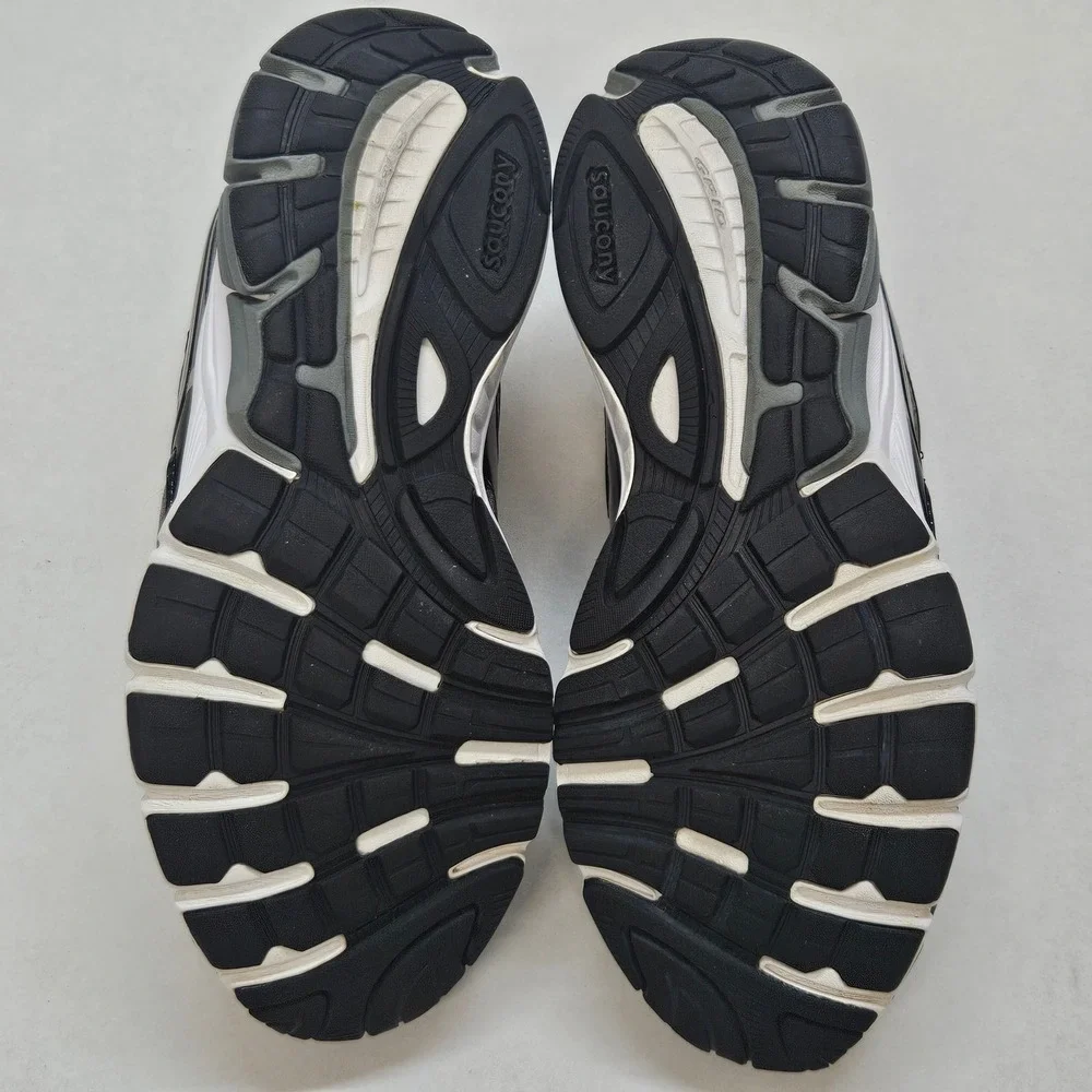 Saucony Mystic Men‎ Running Shoes Gray Black Athletic Sneakers Size 9.5⁸